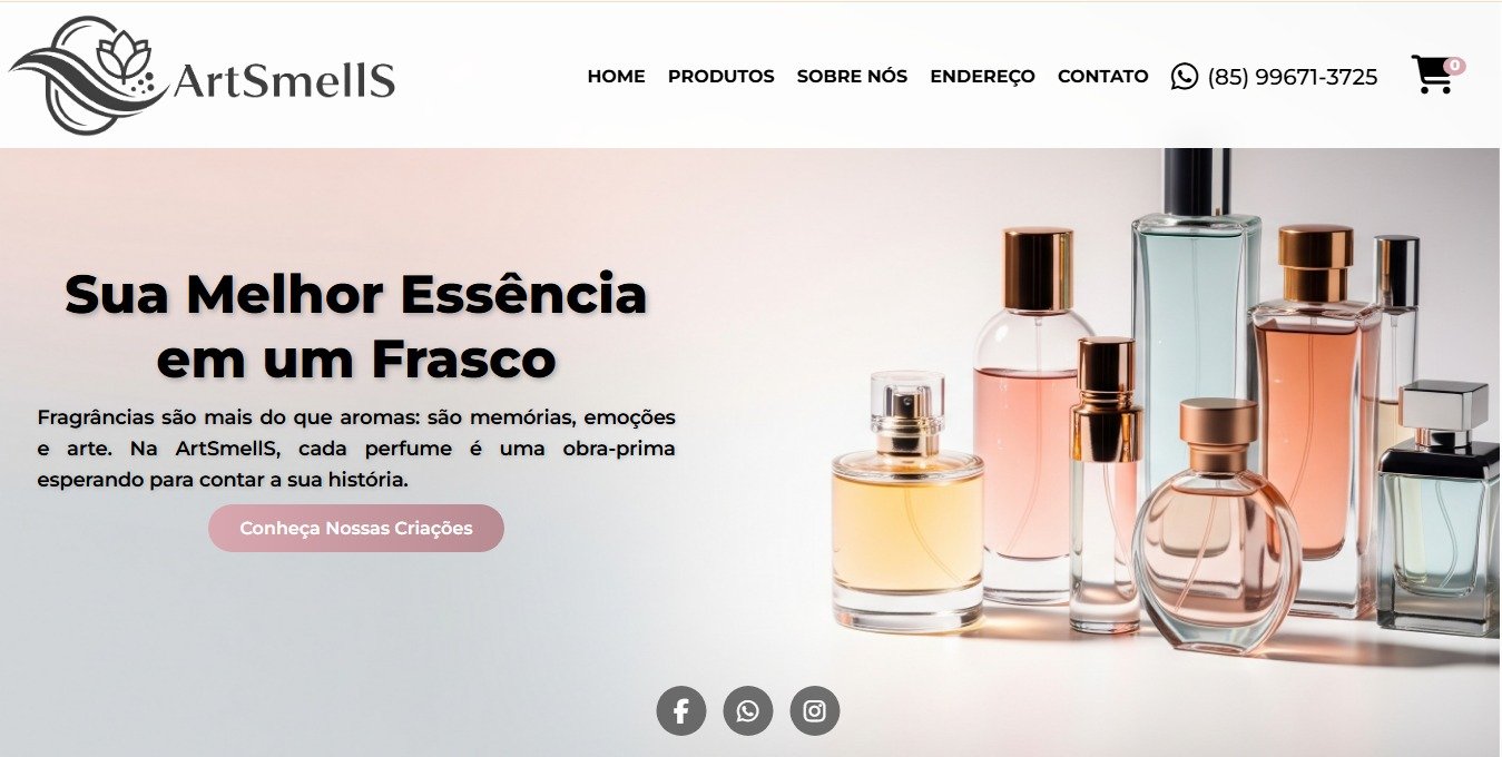 Imagem do Projeto ArtSmells Parfums