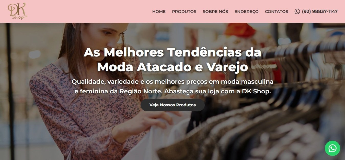 Imagem do Projeto DK Shop Atacado