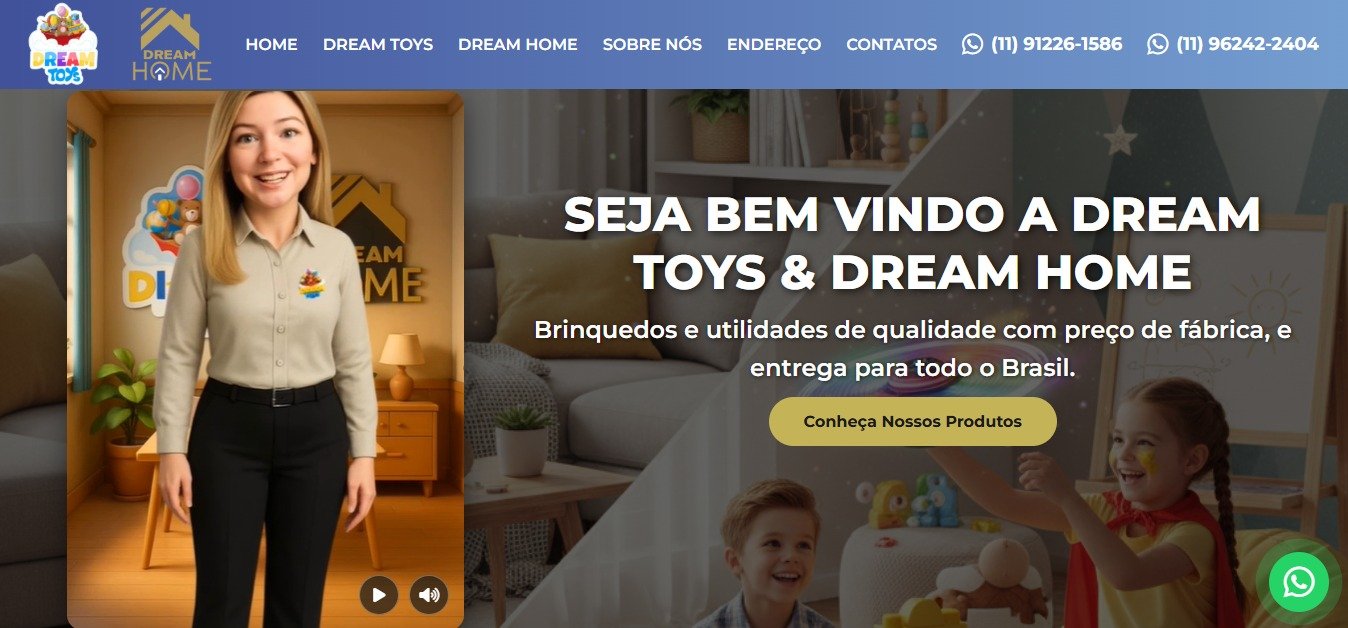 Imagem do Projeto Dream Toys Home
